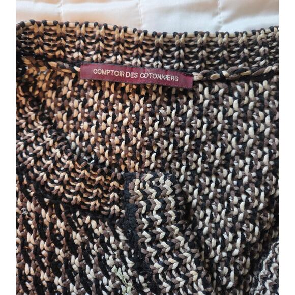 Comptoir des Cotonniers Loose Knit Cardigan Sweater Jumper sz XL - Picture 4 of 11
